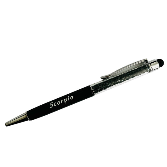 stylus pen for ipad, fountain pen, personalized pens, pens, ballpoint pens, pencil case, Scorpio sign, Scorpio, Scorpio gifts, zodiac gifts 