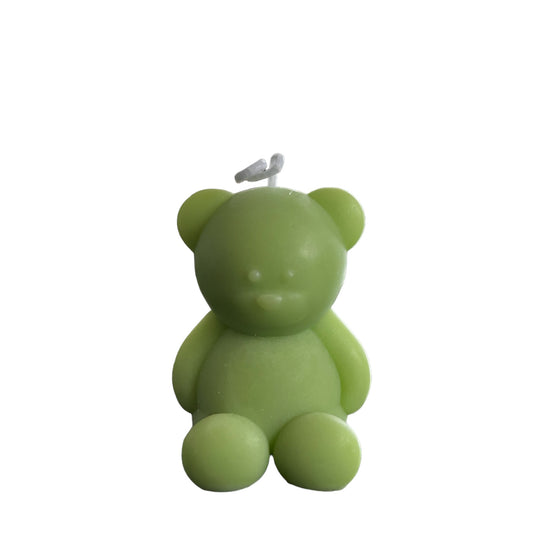 Green Bear Candle