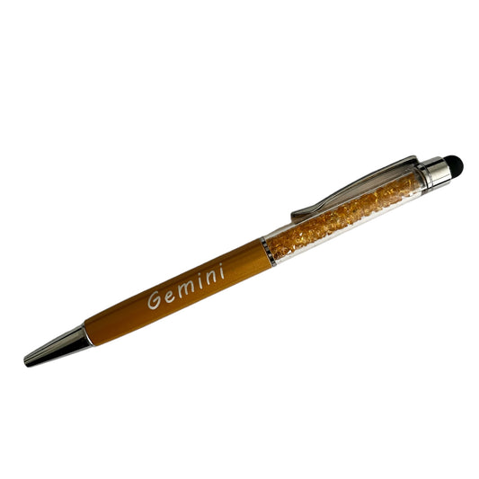 stylus pen for ipad, fountain pen, personalized pens, pens, ballpoint pens, pencil case, Gemini sign, Gemini, Gemini gifts, zodiac gifts 