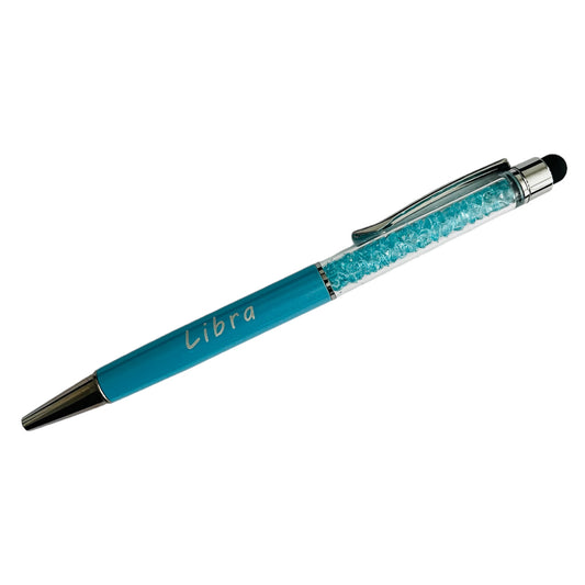 stylus pen for ipad, fountain pen, personalized pens, pens, ballpoint pens, pencil case, Libra sign, Libra, Libra gifts, zodiac gifts 