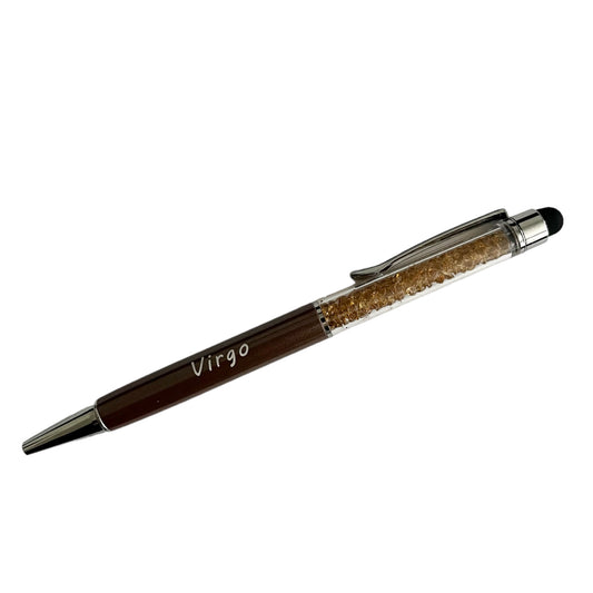 stylus pen for ipad, fountain pen, personalized pens, pens, ballpoint pens, pencil case, Virgo sign, Virgo, Virgo gifts, zodiac gifts 
