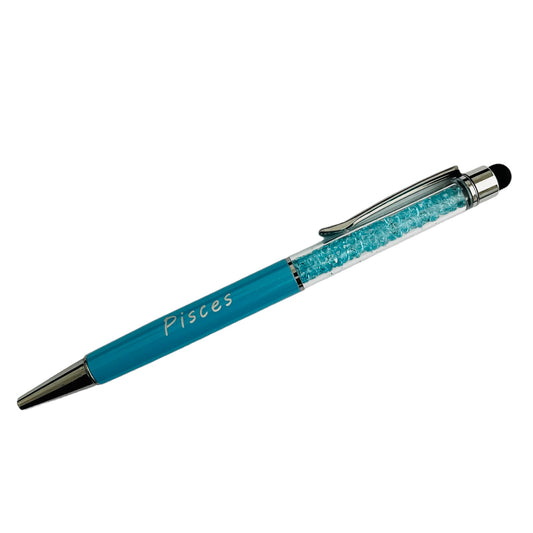 stylus pen for ipad, fountain pen, personalized pens, pens, ballpoint pens, pencil case, Pisces sign, Pisces, Pisces gifts, zodiac gifts 