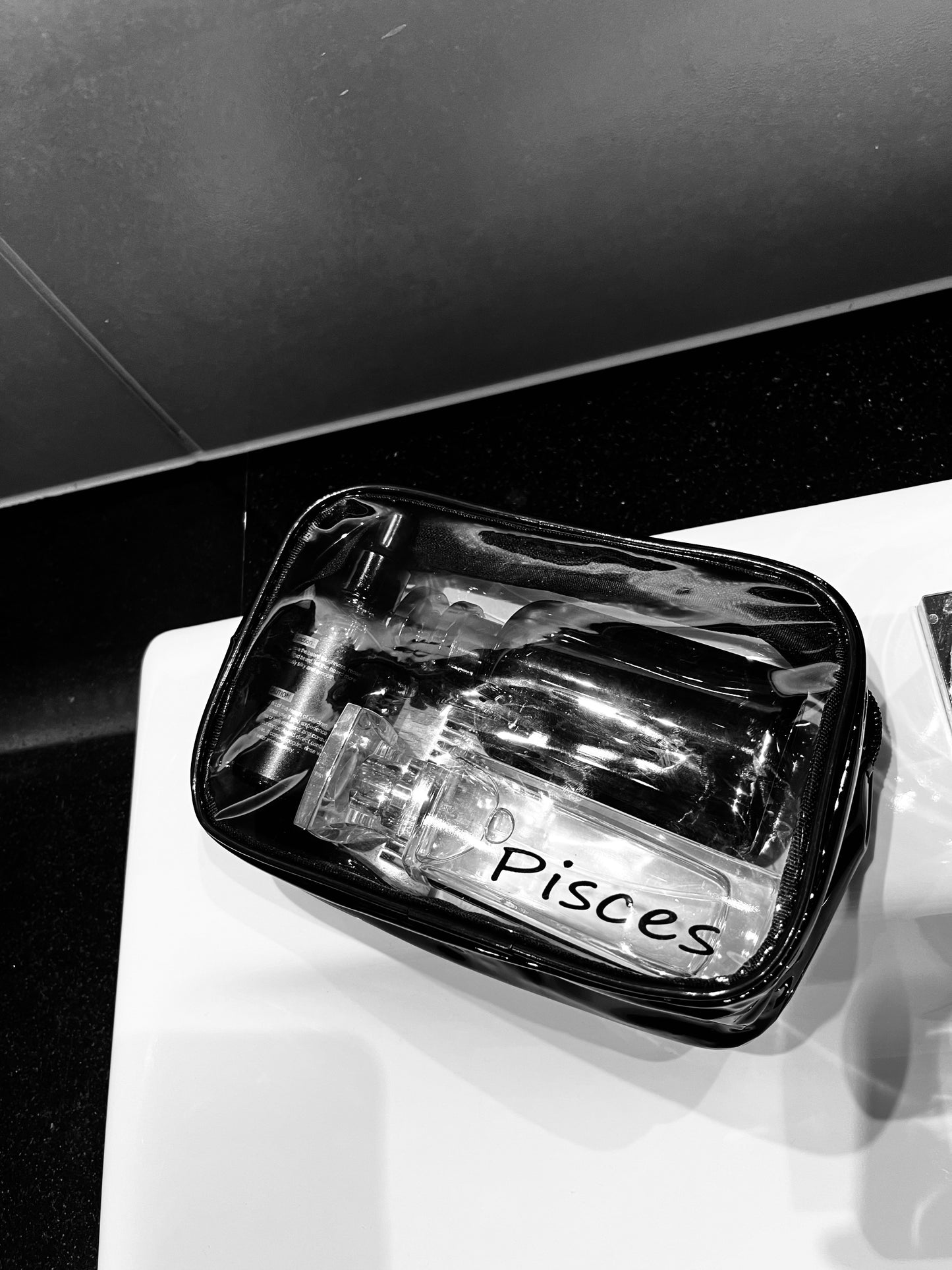 wash bag, makeup bag, Pisces sign, Pisces, Pisces gifts